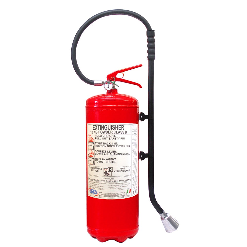 class d fire extinguisher used for