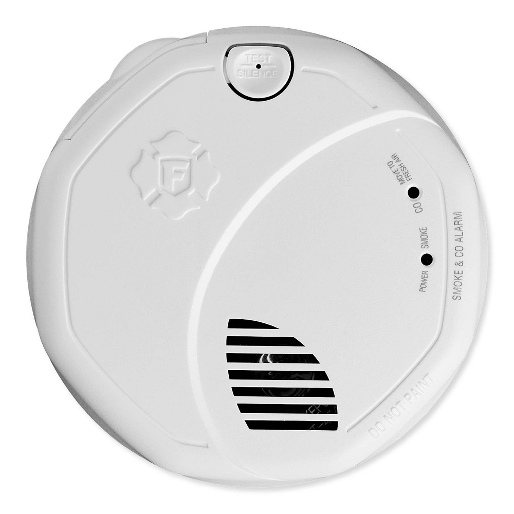 first alert smoke alarm flashing red