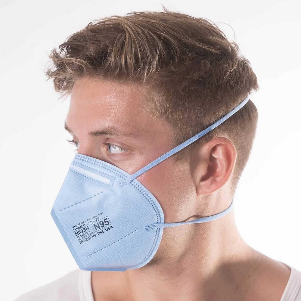 blue n95 mask
