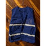 blue safety vest