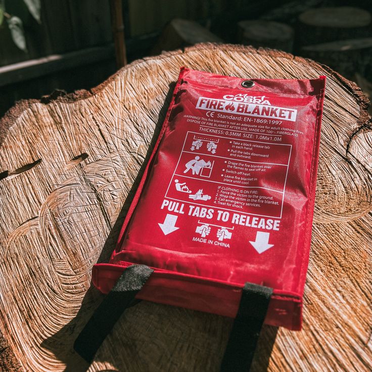prepared hero fire blanket