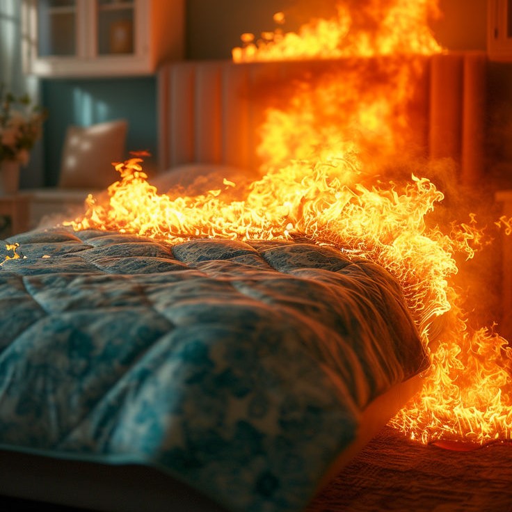 fire retardant blanket